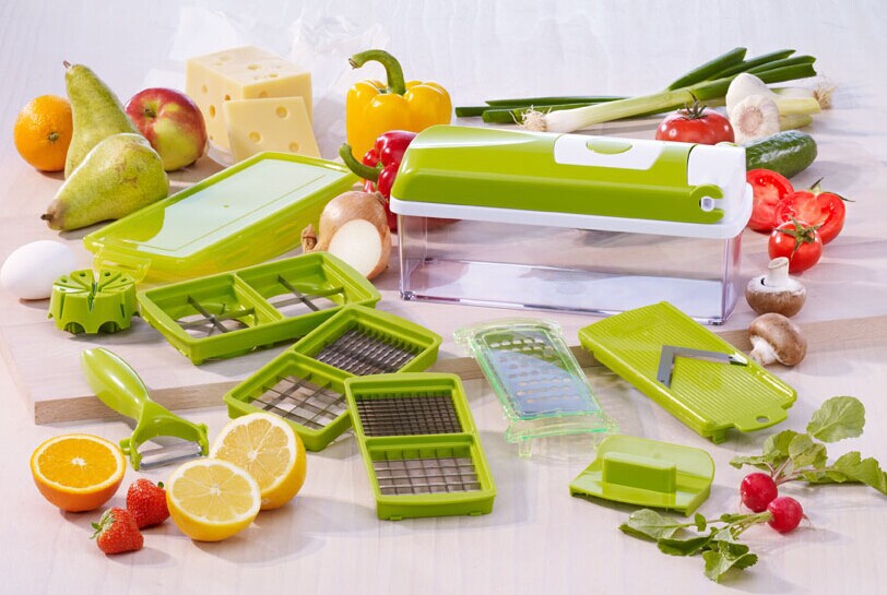 12-in-1 Vegetable Chopper & Slicer – Multifunction Food Dicer for Onion, Garlic, Veggies & Meal Prep