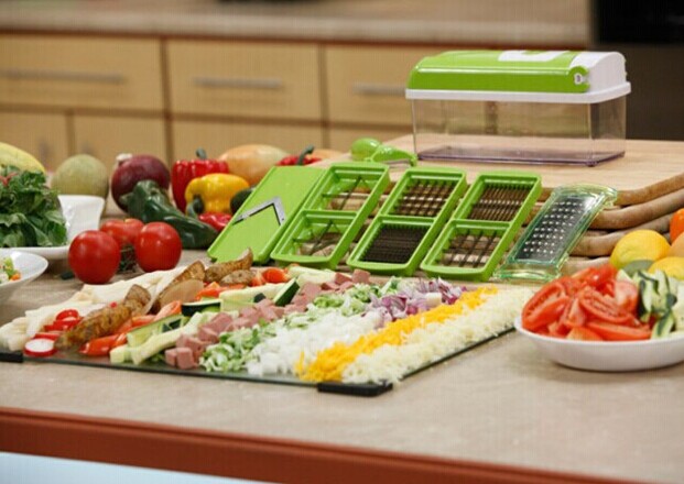 12-in-1 Vegetable Chopper & Slicer – Multifunction Food Dicer for Onion, Garlic, Veggies & Meal Prep