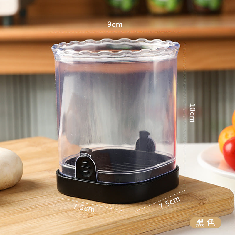 Fruit Slicer Cup – Stainless Steel Strawberry, Banana, Kiwi & Egg Cutter Kitchen Tool