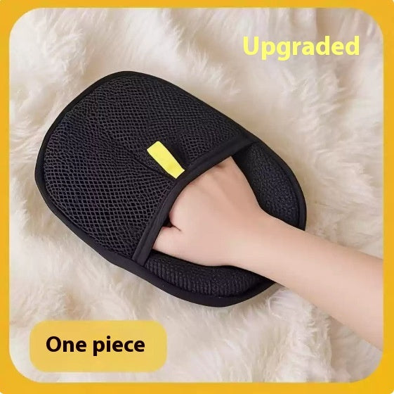 Pet Hair Remover Gloves – Deshedding Grooming Mitt for Dogs & Cats | Gentle Hair Removal & Massage Brush