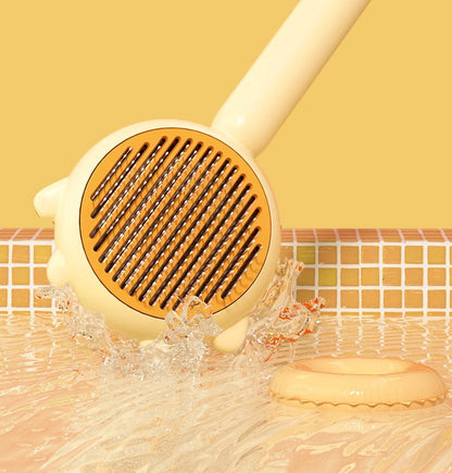 Homarae Cat & Dog Massage Comb – Pet Hair Removal Brush for Grooming & Shedding Control