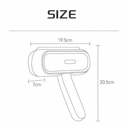 Homarae Pet Hair Remover Roller – Reusable Lint Brush for Couch, Clothes, Car & Bedding