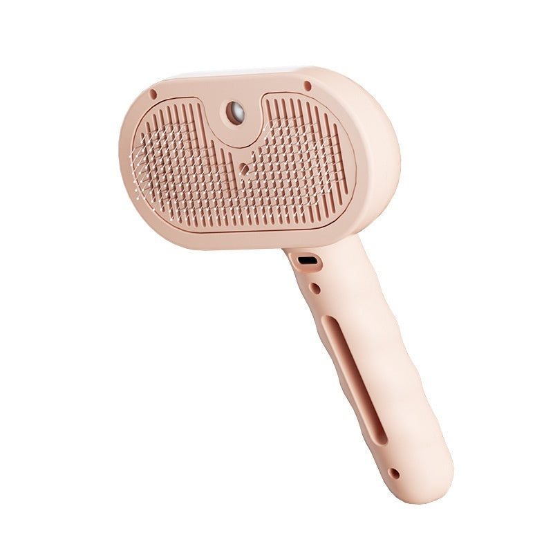 Pet Spray Grooming Comb – Hair Removal & Dematting Brush with Water Mist for Dogs & Cats