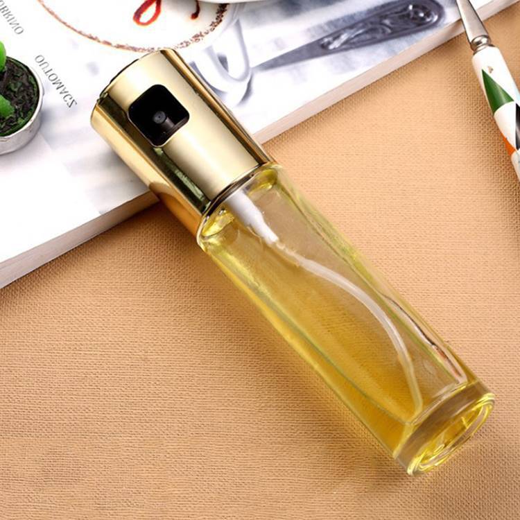 BBQ Oil Sprayer Bottle – Glass Oil & Vinegar Pump Spray for Air Fryer, Cooking & Grilling (100ml)