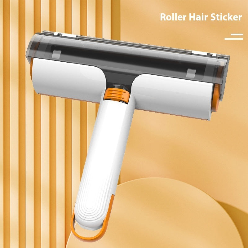 Pet Hair Remover Roller - Reusable Lint Brush for Clothes, Furniture, Couch & Car (2-in-1 Portable Cleaner)