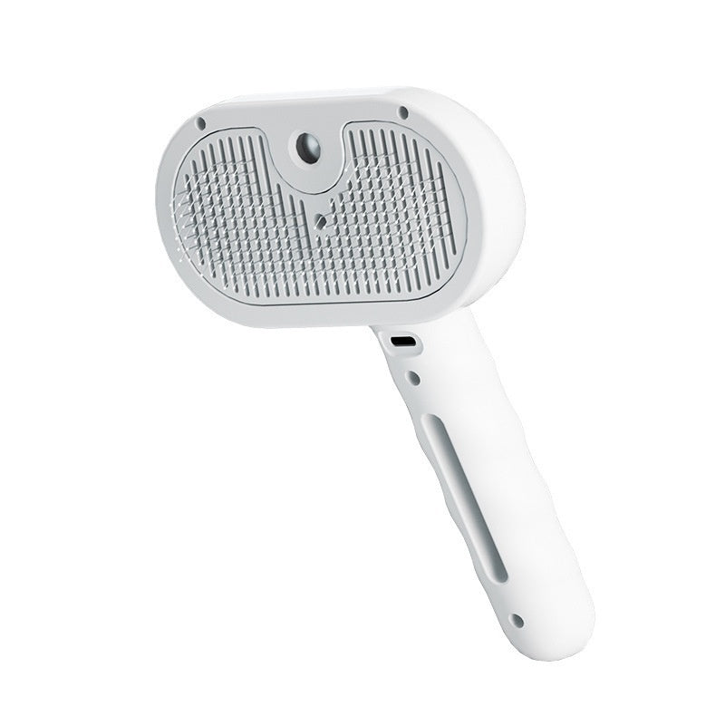 Pet Spray Grooming Comb – Hair Removal & Dematting Brush with Water Mist for Dogs & Cats
