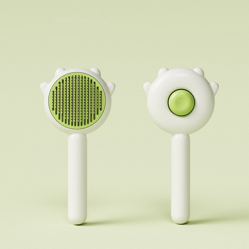 Cat & Dog Massage Comb – Pet Hair Removal Brush for Grooming, Shedding Control & Skin Massage