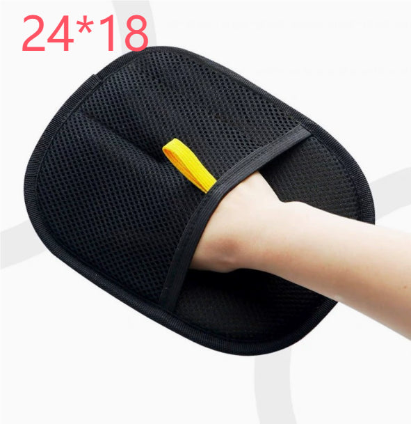 Pet Hair Remover Gloves – Deshedding Grooming Mitt for Dogs & Cats | Gentle Hair Removal & Massage Brush