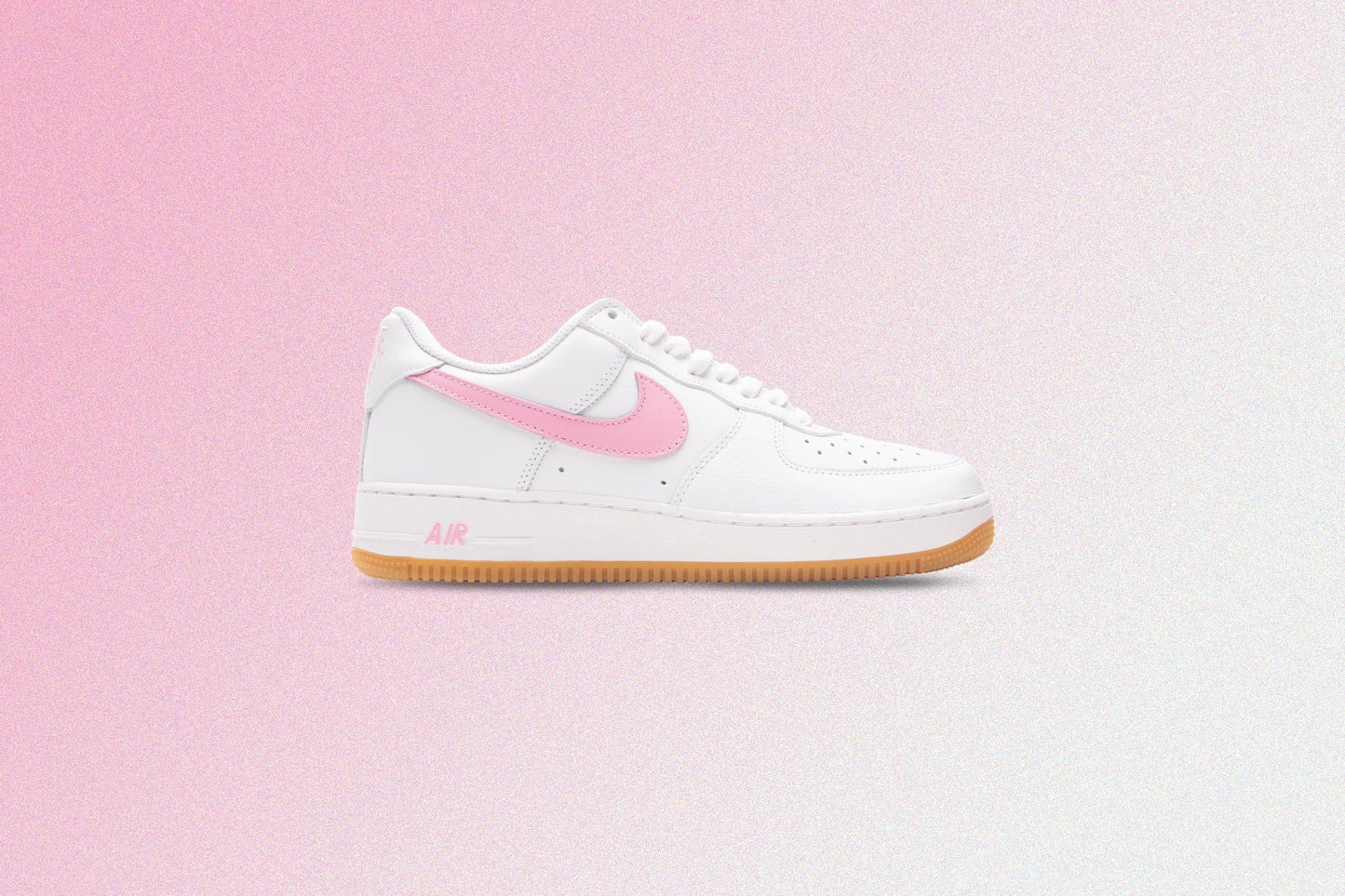 Air Force 1 Low Retro - White/Pink/Gum Yellow