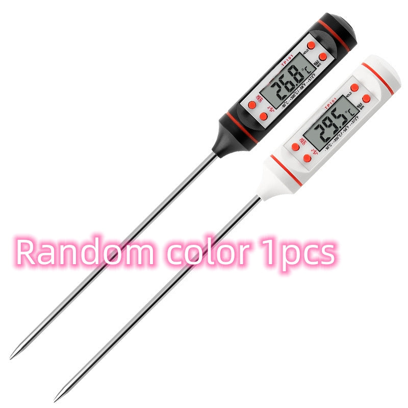 Homarae Digital Meat Thermometer – Instant Read Food Thermometer for BBQ, Cooking & Baking
