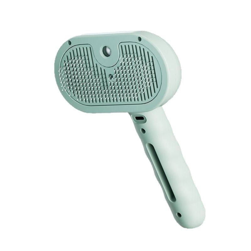 Pet Spray Grooming Comb – Hair Removal & Dematting Brush with Water Mist for Dogs & Cats