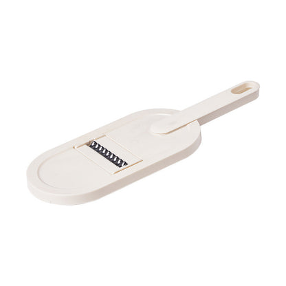 Homarae Vegetable Chopper with Container – 3-Blade Slicer & Dicer with Basket & Cleaning Brush