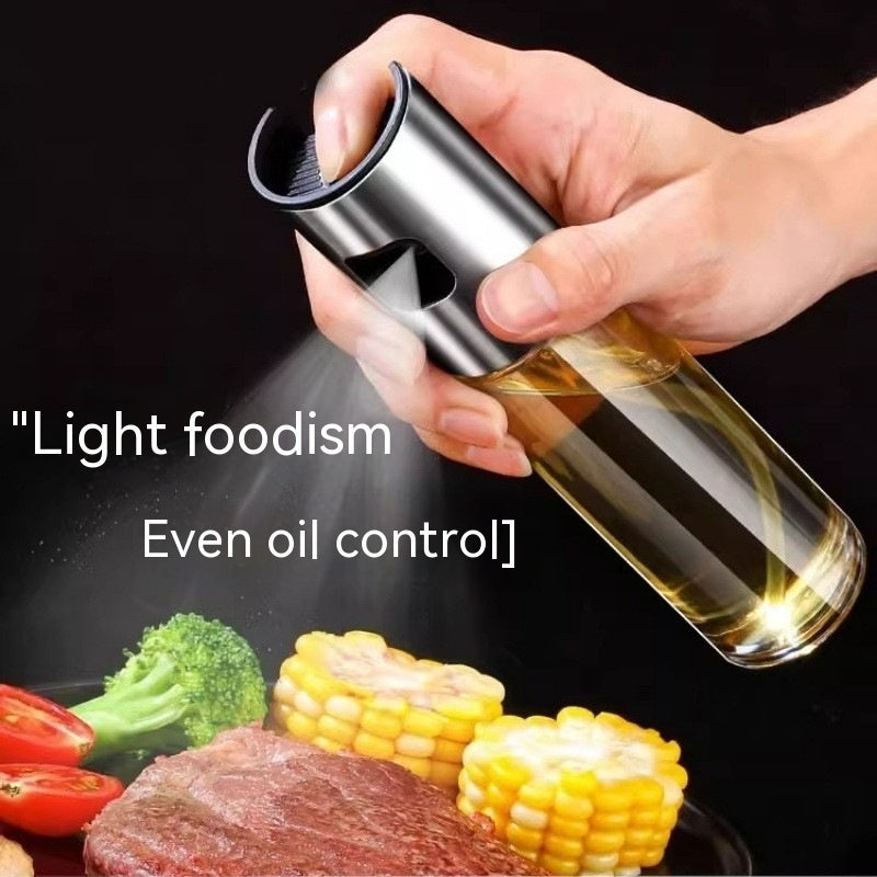 Glass Oil Sprayer Bottle – High-Pressure Cooking Oil Dispenser for Air Fryer, BBQ & Salad (100ml)