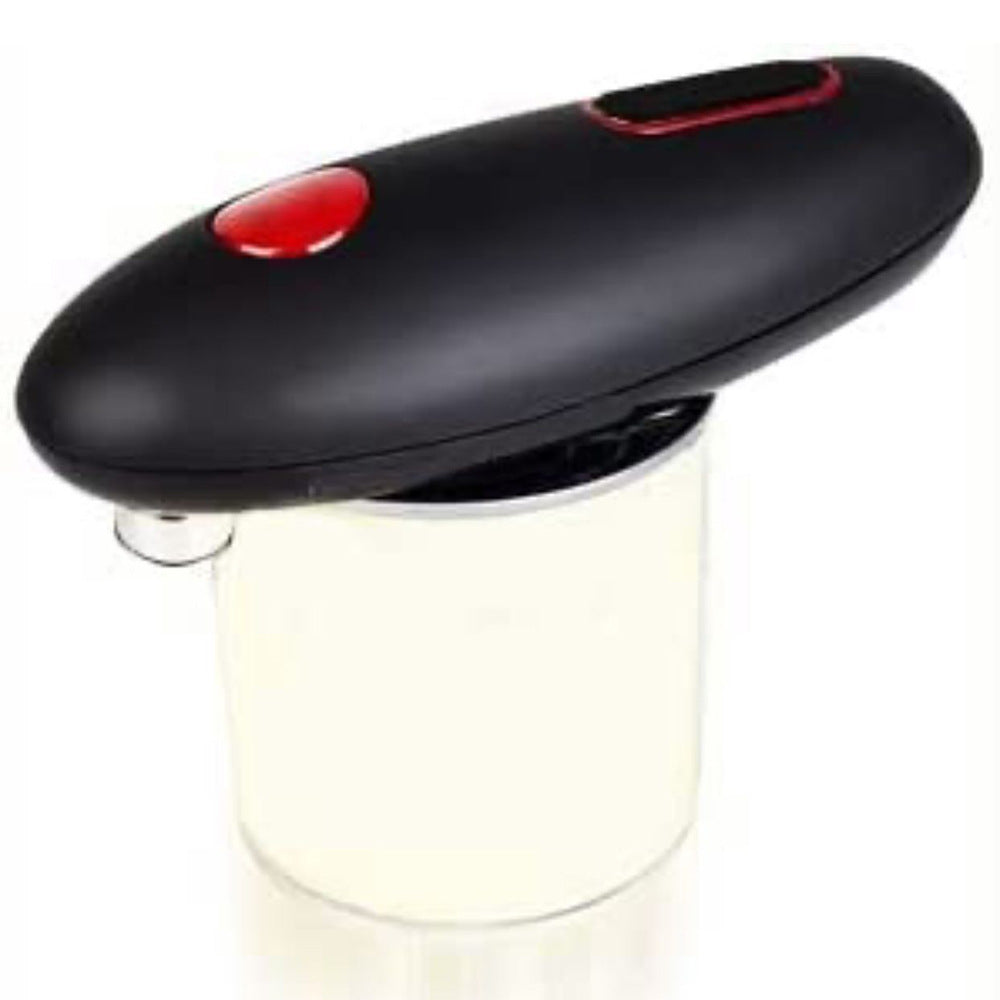 Electric Can Opener – One Touch Automatic Hands-Free Can & Jar Opener (Portable Kitchen Tool)