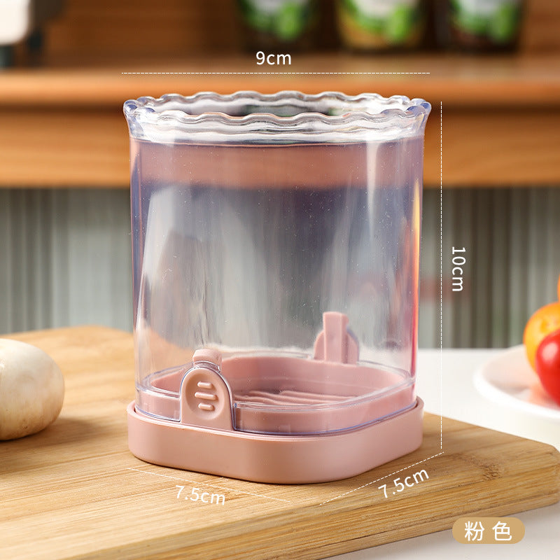 Fruit Slicer Cup – Stainless Steel Strawberry, Banana, Kiwi & Egg Cutter Kitchen Tool