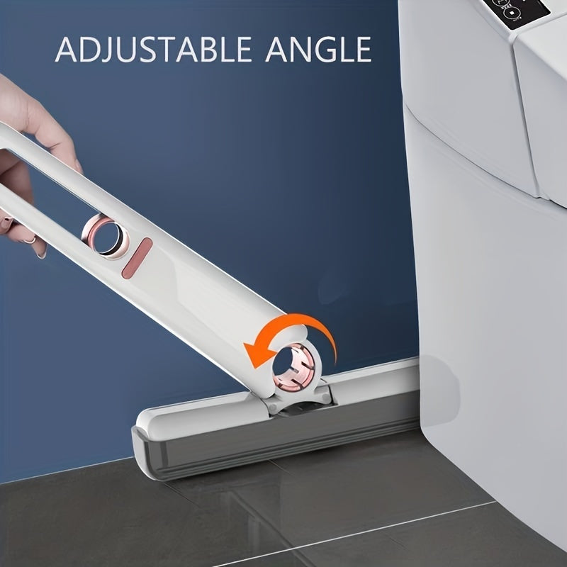 Portable Mini Mop – Self-Squeeze Hand-Free Cleaning Mop for Bathroom, Kitchen, Glass & Car